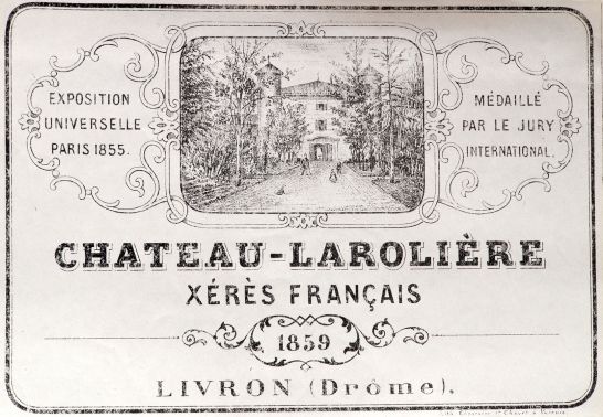 Étiquette Château La Rolière